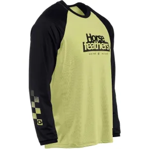 HORSEFEATHERS Bike dres Spike LS - nile/black GREEN velikost M