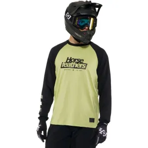 HORSEFEATHERS Bike dres Spike LS - nile/black GREEN velikost M
