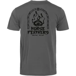 HORSEFEATHERS Funkčné tričko Reckless - castlerock GRAY velikost M