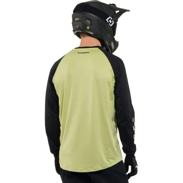 HORSEFEATHERS Bike dres Spike LS - nile/black GREEN velikost M