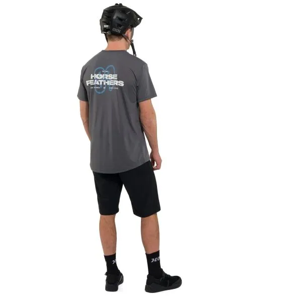 HORSEFEATHERS Bike tričko Fury - castlerock GRAY velikost S