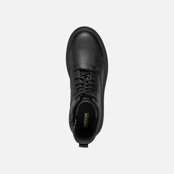 Black women's ankle boots Geox Lamidie + Grip ABX - Women's