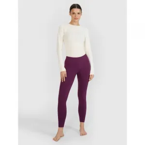 Dámske tréningové tričko s dlhým rukávom 4F LONGSLEEVE FNK F403-11S-OFF WHITE