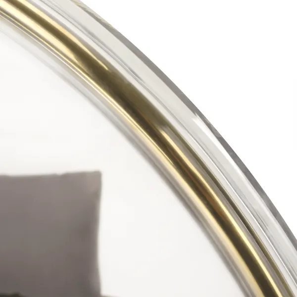 Závesné kreslo BUBBLE TYP 1 Tempo Kondela Šedá / zlatá