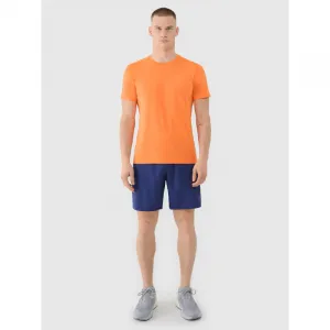 Pánske tréningové tričko s krátkym rukávom 4F TSHIRT FNK M1343-70S-ORANGE