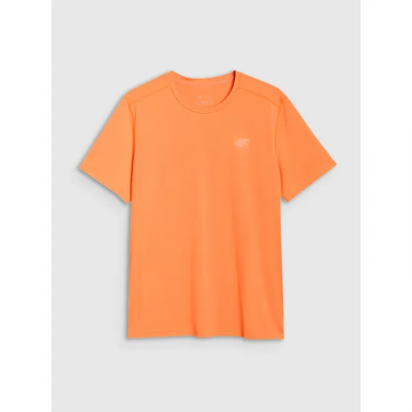 Pánske tréningové tričko s krátkym rukávom 4F TSHIRT FNK M1343-70S-ORANGE