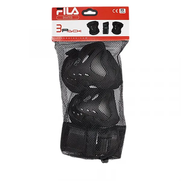 Juniorský chrániče na korčule FILA SKATES FILA JR BOY FP GEARS BLK RED