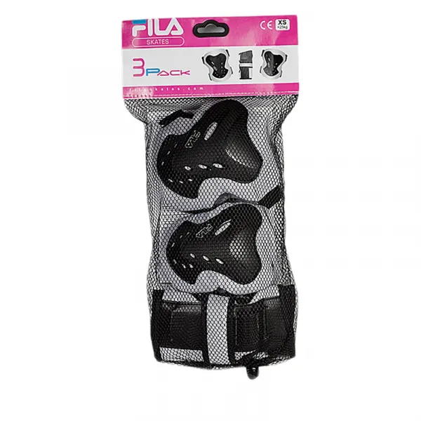 Juniorský chrániče na korčule FILA SKATES FILA JR GIRL FP GEARS SL BK PK