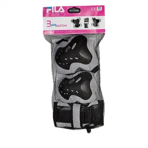 Juniorský chrániče na korčule FILA SKATES FILA JR GIRL FP GEARS SL BK PK