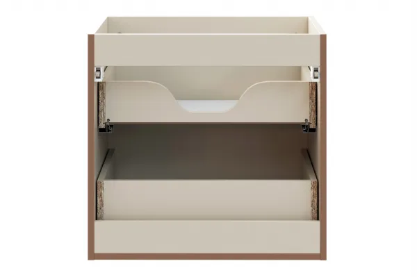 ArtCom Skrinka pod umývadlo DONNA Sand 82-60-46-2S | 60 cm