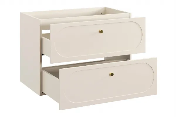 ArtCom Skrinka pod umývadlo DONNA Sand 82-80-46-2S | 80 cm