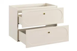 ArtCom Skrinka pod umývadlo DONNA Sand 82-80-46-2S | 80 cm
