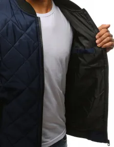 Granátová bomber prešívaná bunda