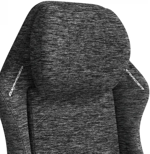 herná stolička DXRacer MASTER sivá II, látková