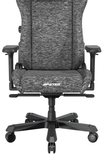 herná stolička DXRacer MASTER sivá II, látková