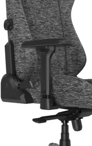 herná stolička DXRacer MASTER sivá II, látková