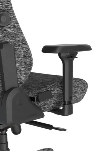 herná stolička DXRacer MASTER sivá II, látková