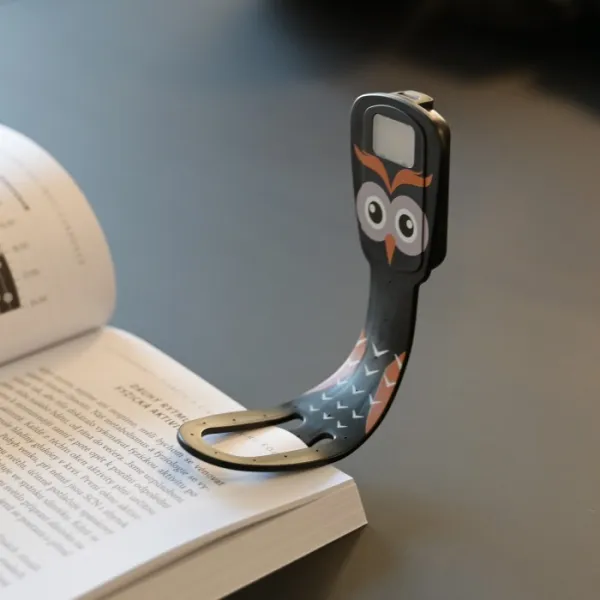 Earplugs.sk Mini LED lampička na čítanie - sovička