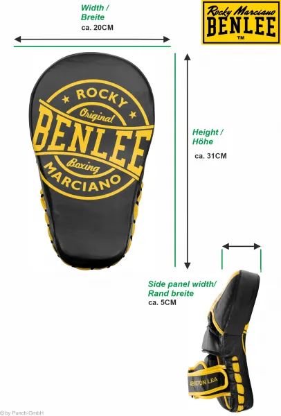 Lonsdale Leather hook & jab pad (1 pair)