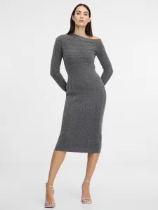 Grey Women's Sheathed Midi Dress ORSAY - Women's