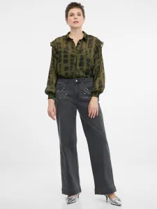 Green Women's Collared Blouse ORSAY - Women's