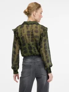 Green Women's Collared Blouse ORSAY - Women's