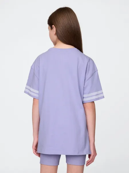 GAP Children's oversize T-shirt Varsity - Girls