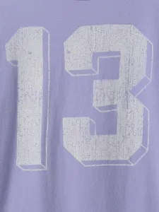GAP Children's oversize T-shirt Varsity - Girls