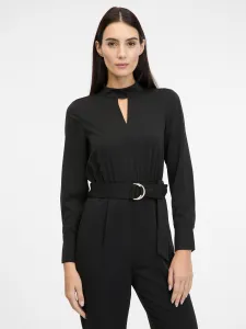 Black women's long-sleeved jumpsuit ORSAY - Women's
