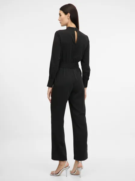 Black women's long-sleeved jumpsuit ORSAY - Women's