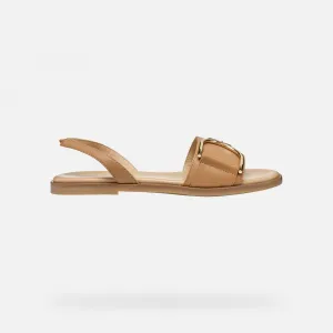 Beige women's sandals Geox Naileen - Women's