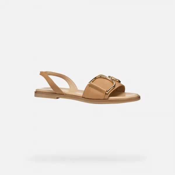 Beige women's sandals Geox Naileen - Women's
