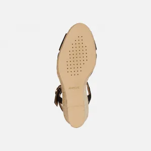 Black women's sandals Geox Gelsa Low - Women's