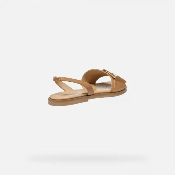 Beige women's sandals Geox Naileen - Women's