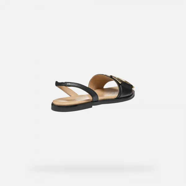 Black women's sandals Geox Naileen - Women's