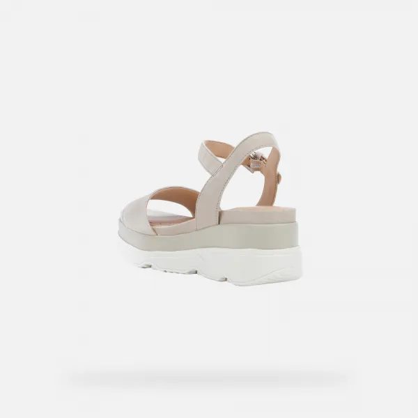 Beige women's sandals Geox Gardenia - Women's