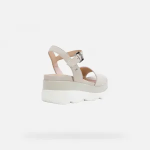 Beige women's sandals Geox Gardenia - Women's