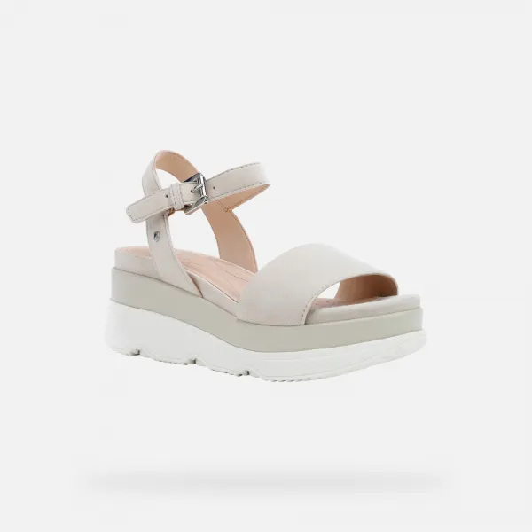 Beige women's sandals Geox Gardenia - Women's