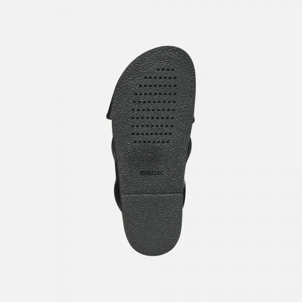 Black women's slippers Geox Adelash - Women's