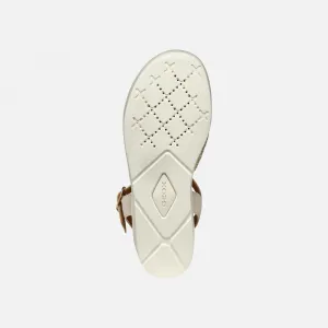 Beige women's sandals Geox XAN2.2S - Women's