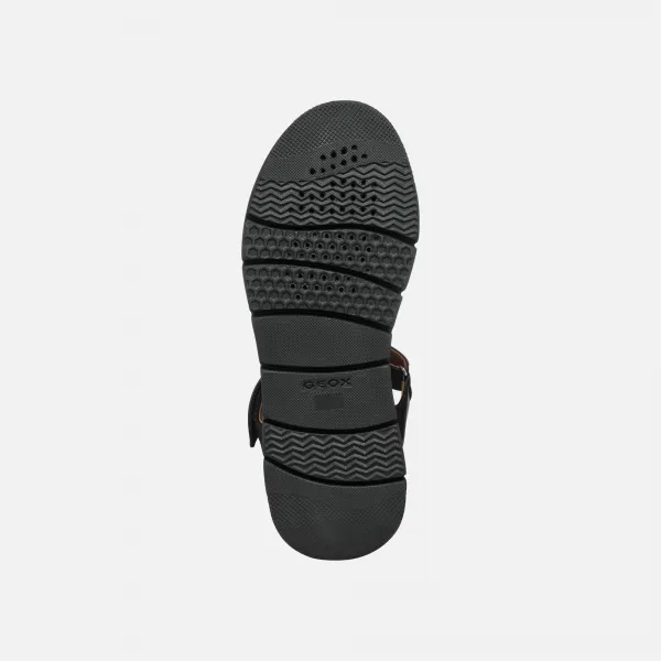 Black women's sandals Geox Dandra 40 - Women's