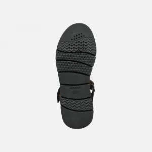 Black women's sandals Geox Dandra 40 - Women's