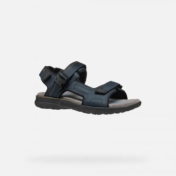 Dark blue men's sandals Geox Spherica EC5 - Men
