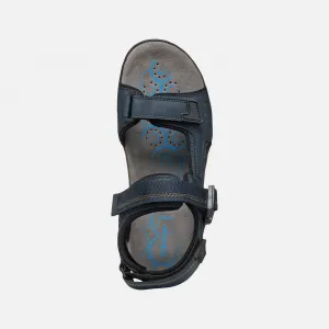 Dark blue men's sandals Geox Spherica EC5 - Men