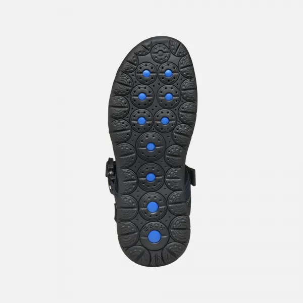 Dark blue men's sandals Geox Spherica EC5 - Men