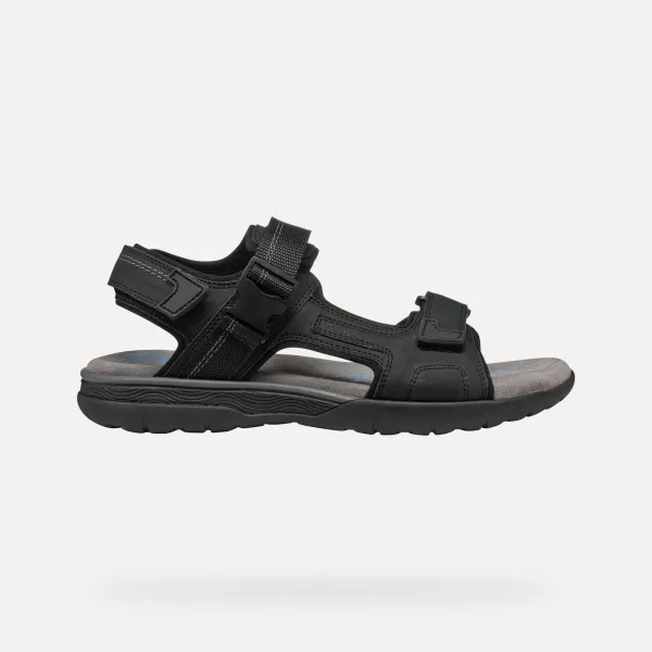 Black men's sandals Geox Spherica EC5 - Men