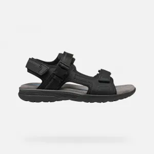 Black men's sandals Geox Spherica EC5 - Men