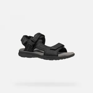 Black men's sandals Geox Spherica EC5 - Men