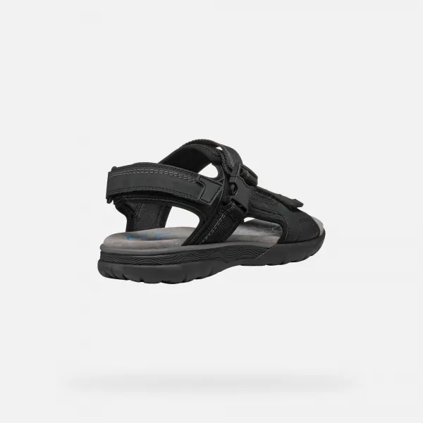 Black men's sandals Geox Spherica EC5 - Men