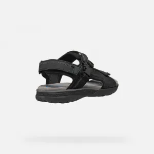 Black men's sandals Geox Spherica EC5 - Men